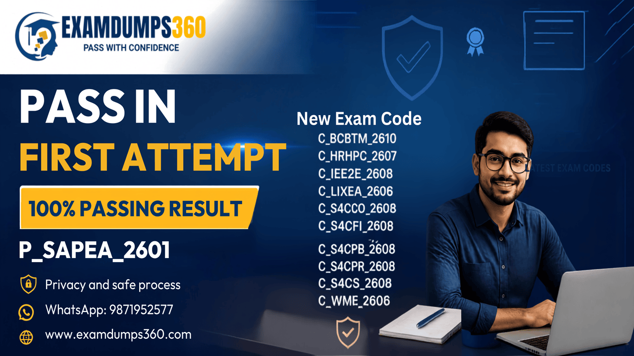 P_SAPEA_2601 SAP Exam Support & Certification Preparation Guide